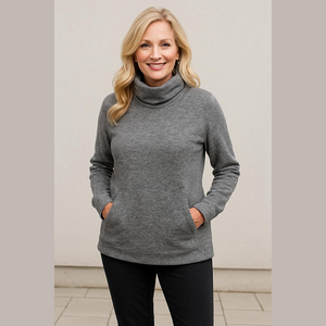 Duluth Trading Co Gray Sweater